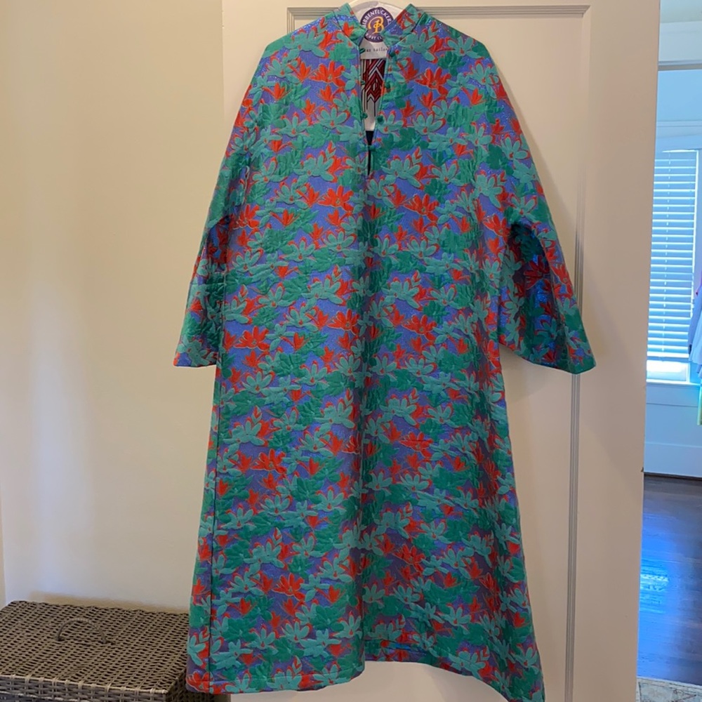 La Vie Style House floral maxi caftan